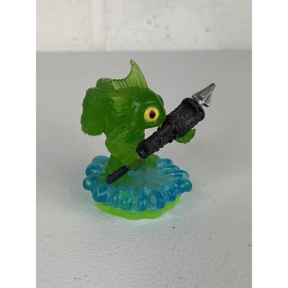 Clear Green Gill Grunt Skylanders Spyros Adventure Imaginators   Wii U PS4 Xbox